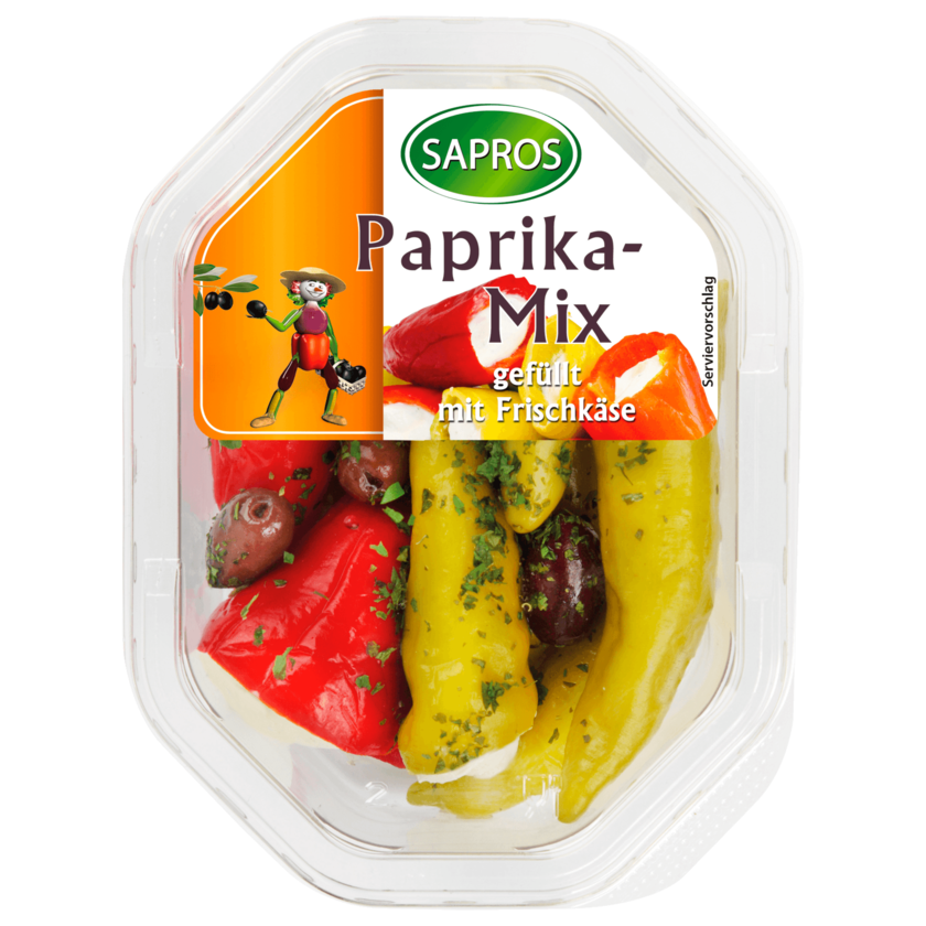 Sapros Paprika-Mix gefüllt 200g